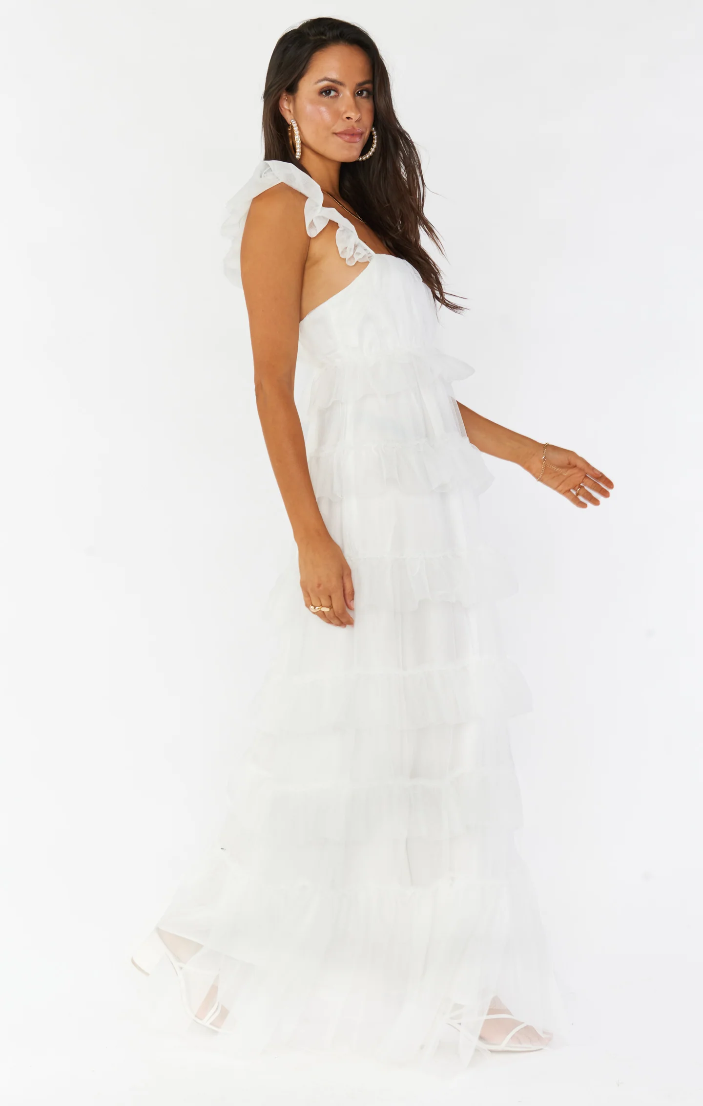 Fairytale Maxi Dress ~ White Tulle - Image 4