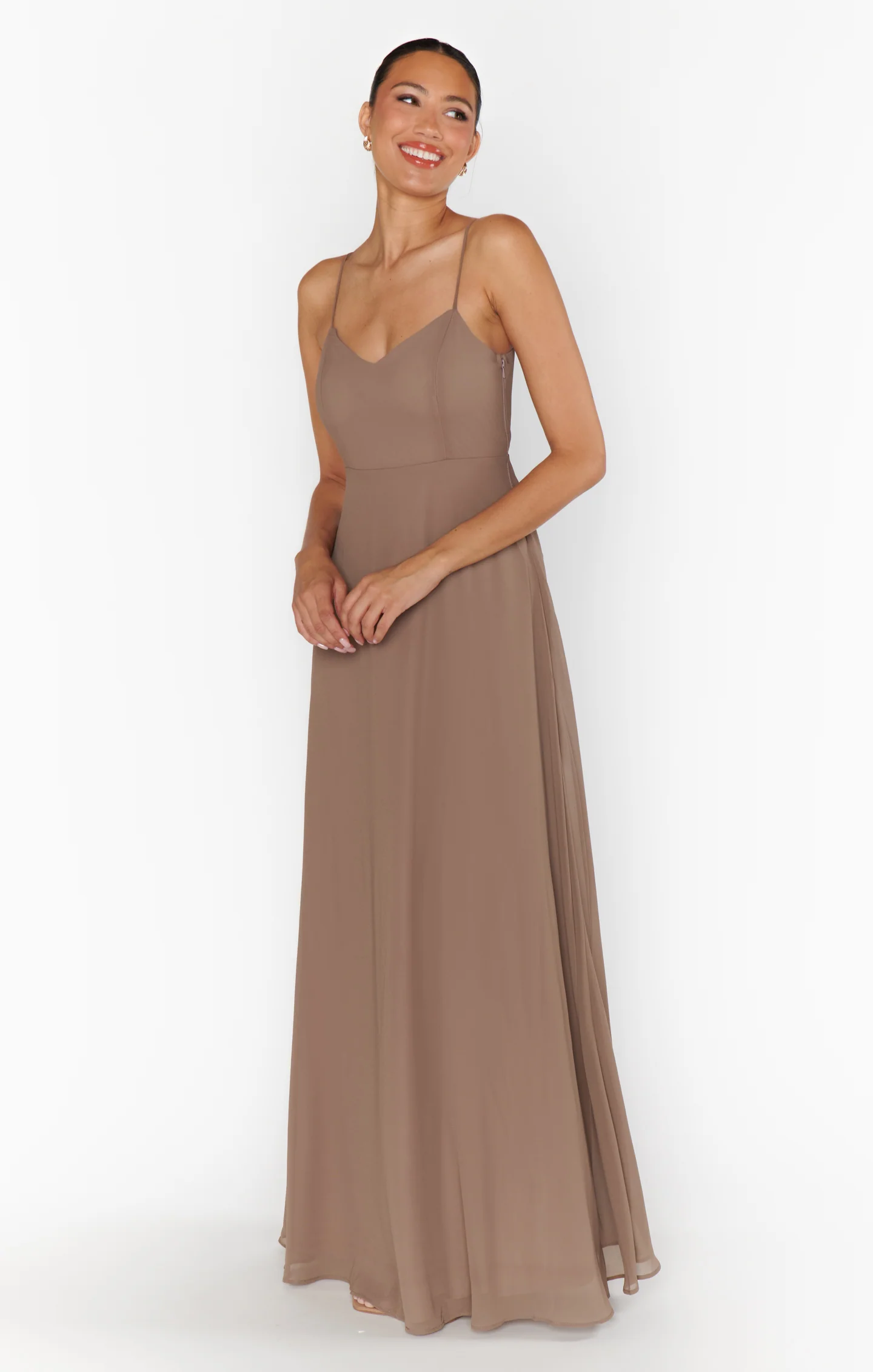 Faith Maxi Dress ~ Dune Chiffon - Image 4