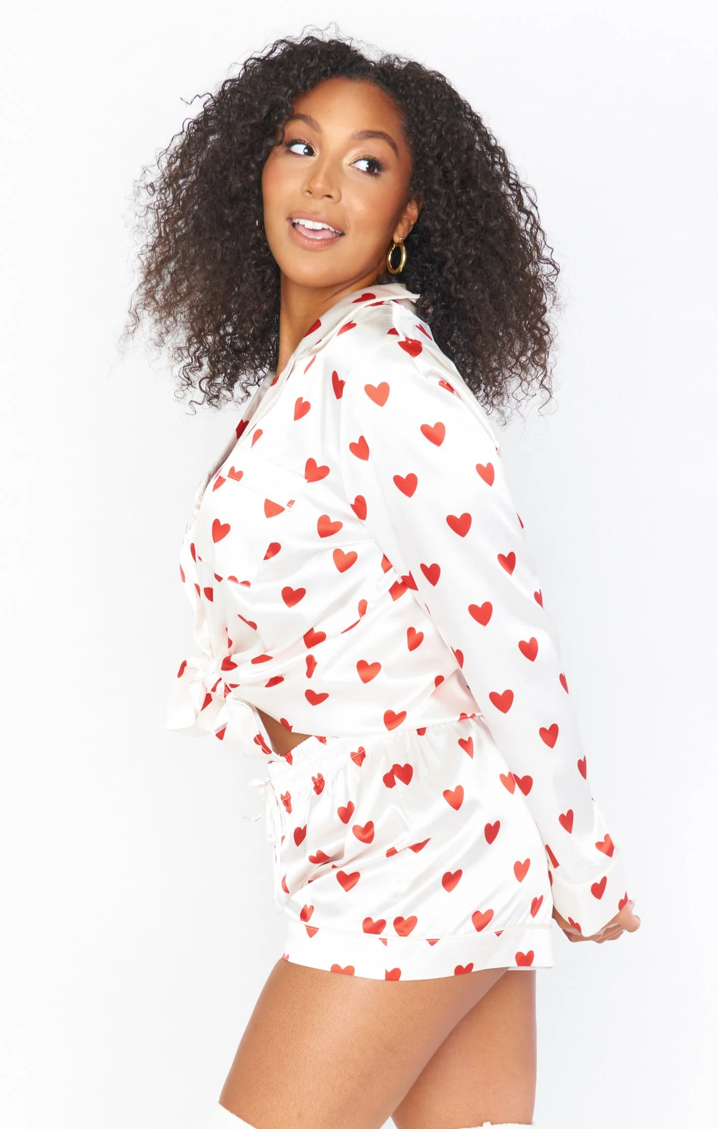 Favorite PJ Set ~ Queen of Hearts Silky - Image 12