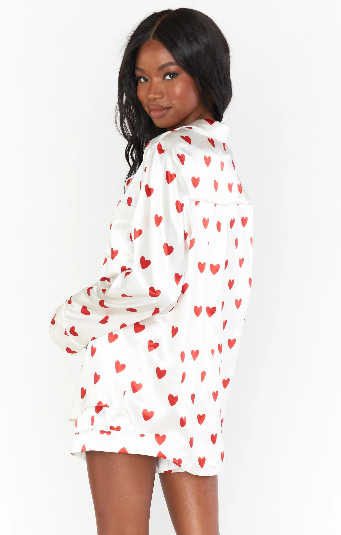 Favorite PJ Set ~ Queen of Hearts Silky - Image 4