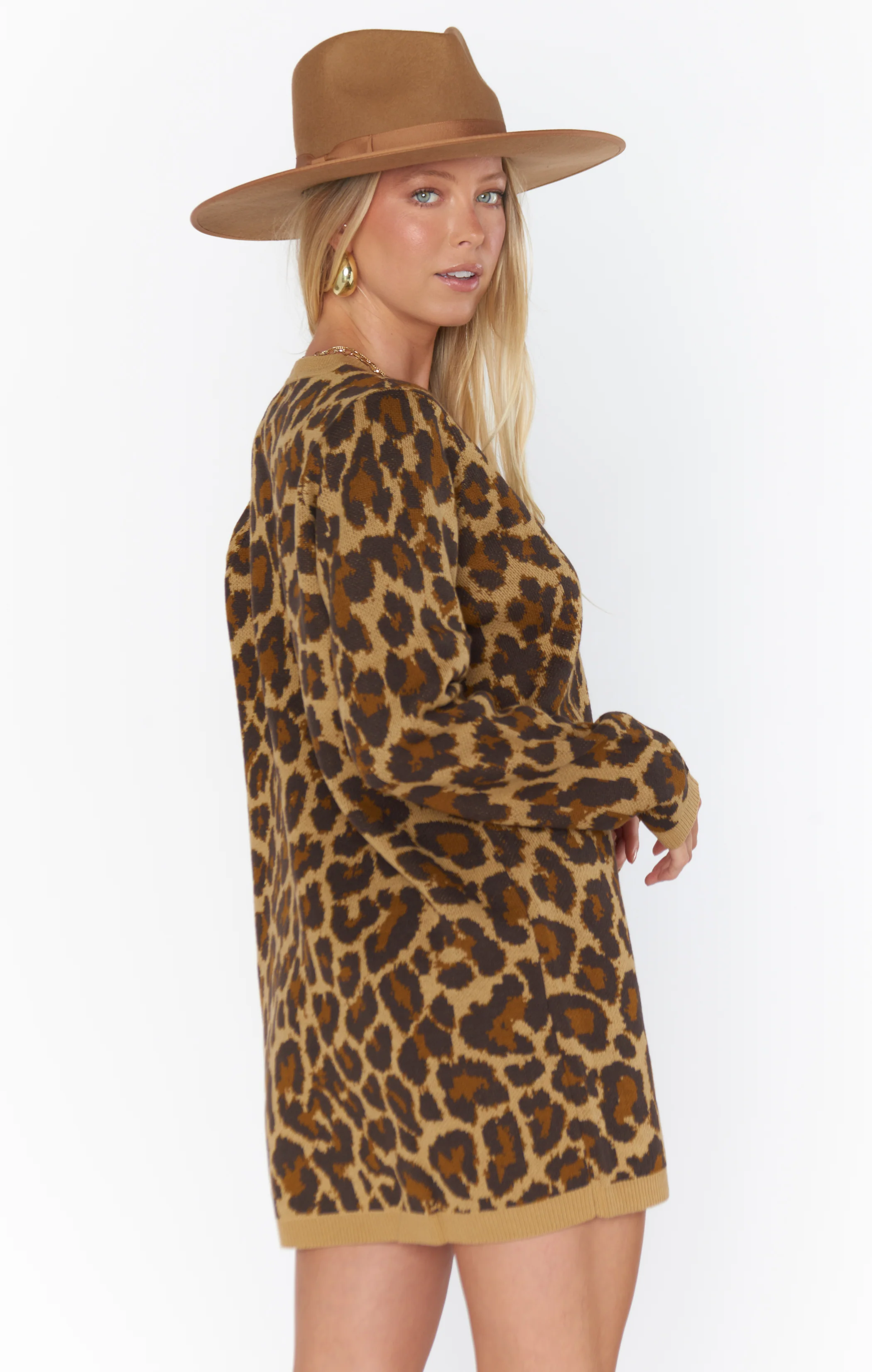 Hartford Sweater Dress ~ Leopard Knit - Image 9