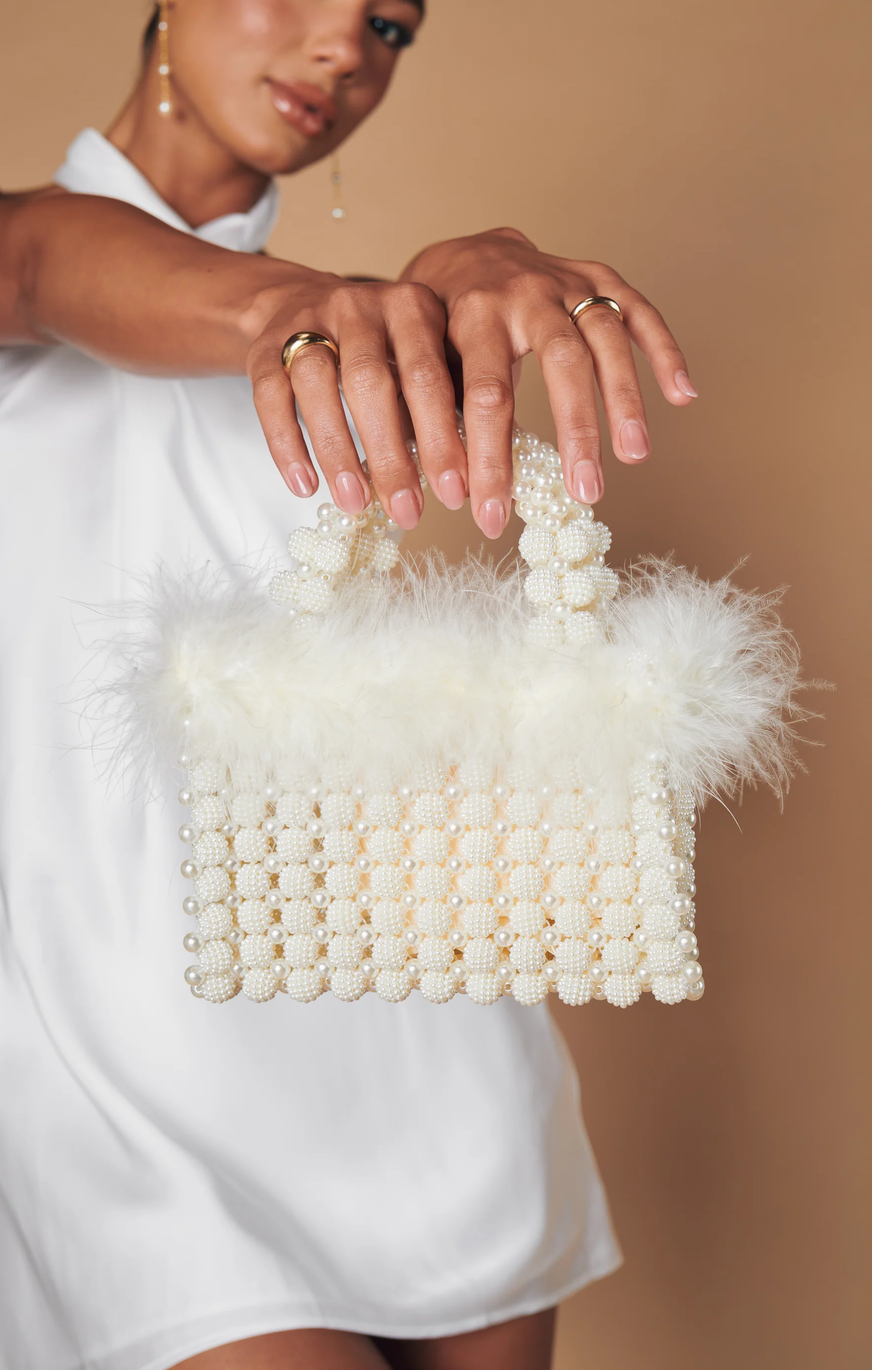 I Do Bag ~ Ivory Beaded - Image 7