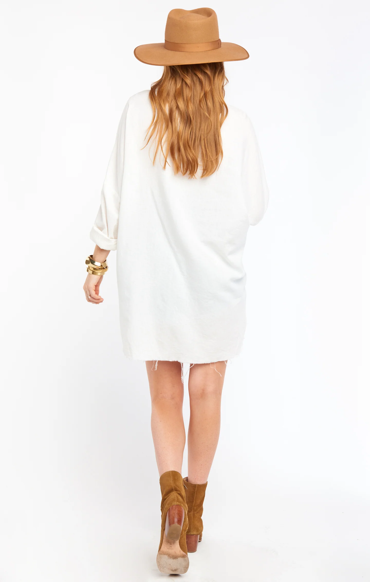 Johns Button Down Shirt ~ White Linen - Image 16