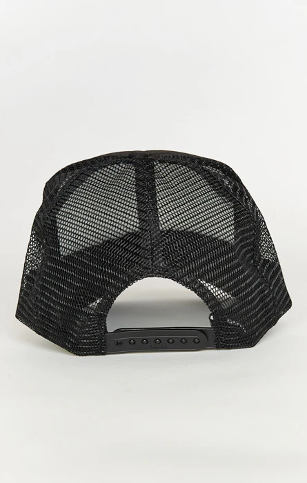 MUMU Trucker Hat ~ Black and White - Image 3