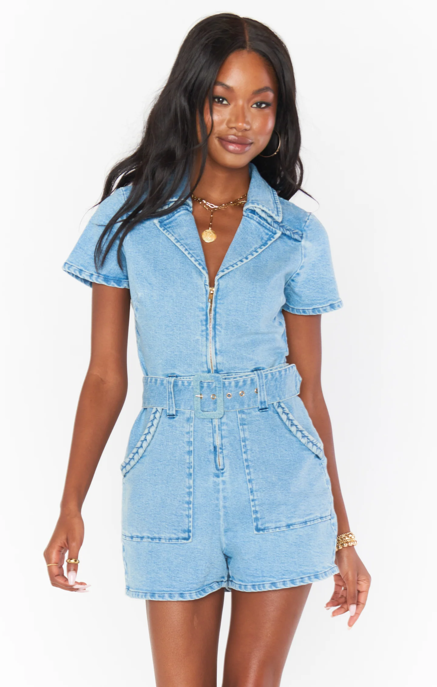 Outlaw Romper ~ Light Tide - Image 8