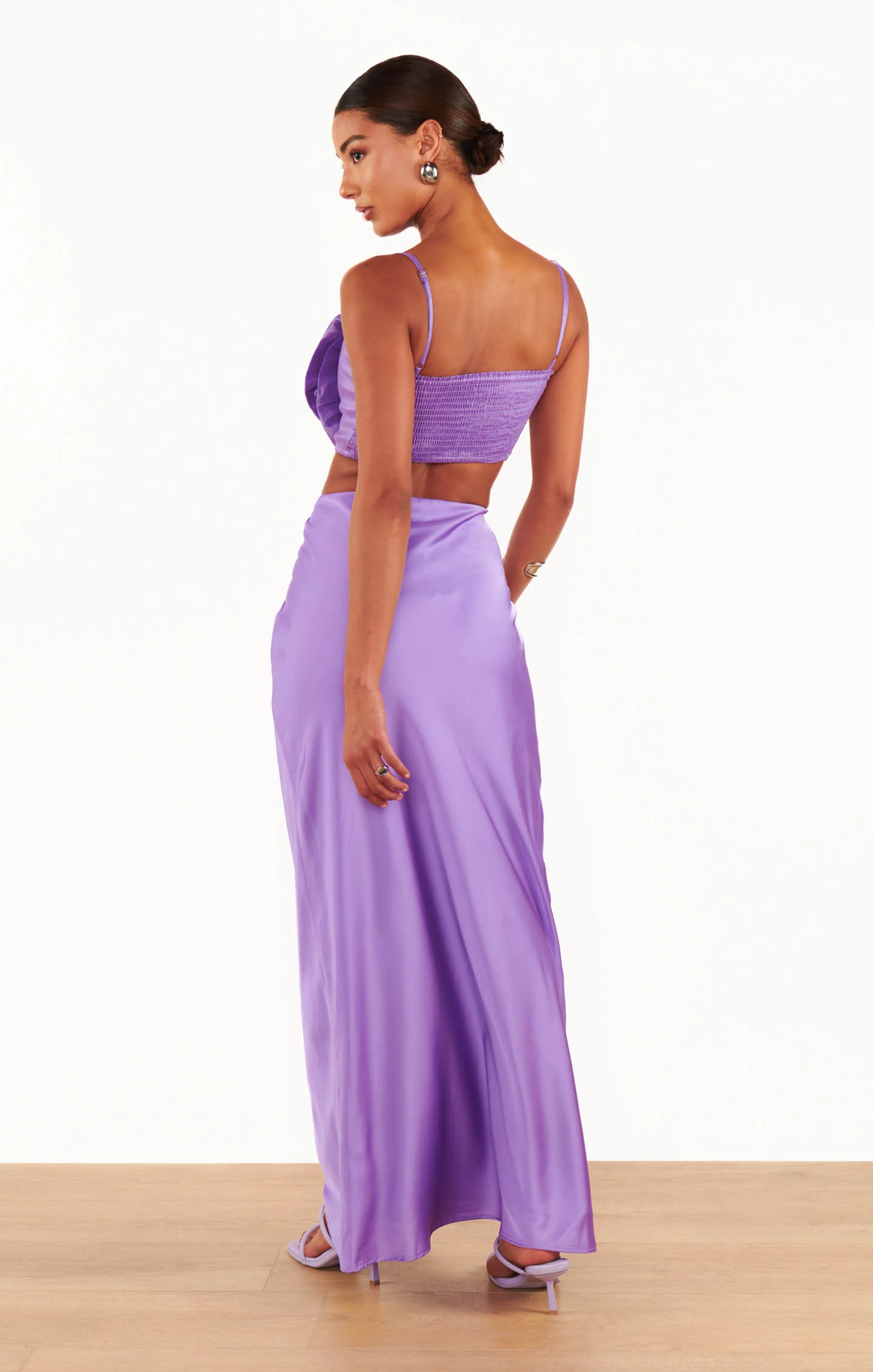 Rose Top ~ Violet Taffeta - Image 11