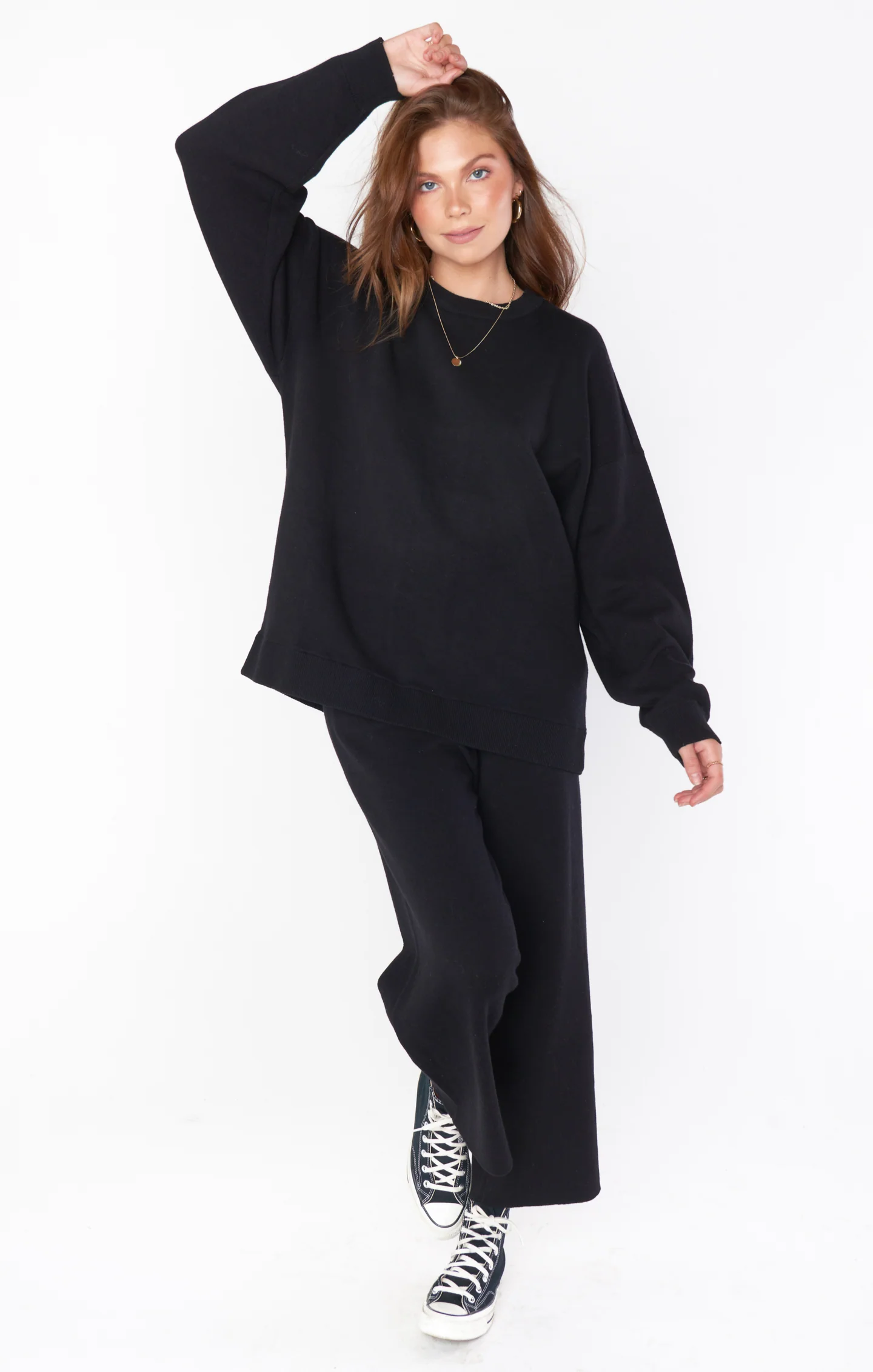 Samson Lounge Pants ~ Black Knit - Image 5