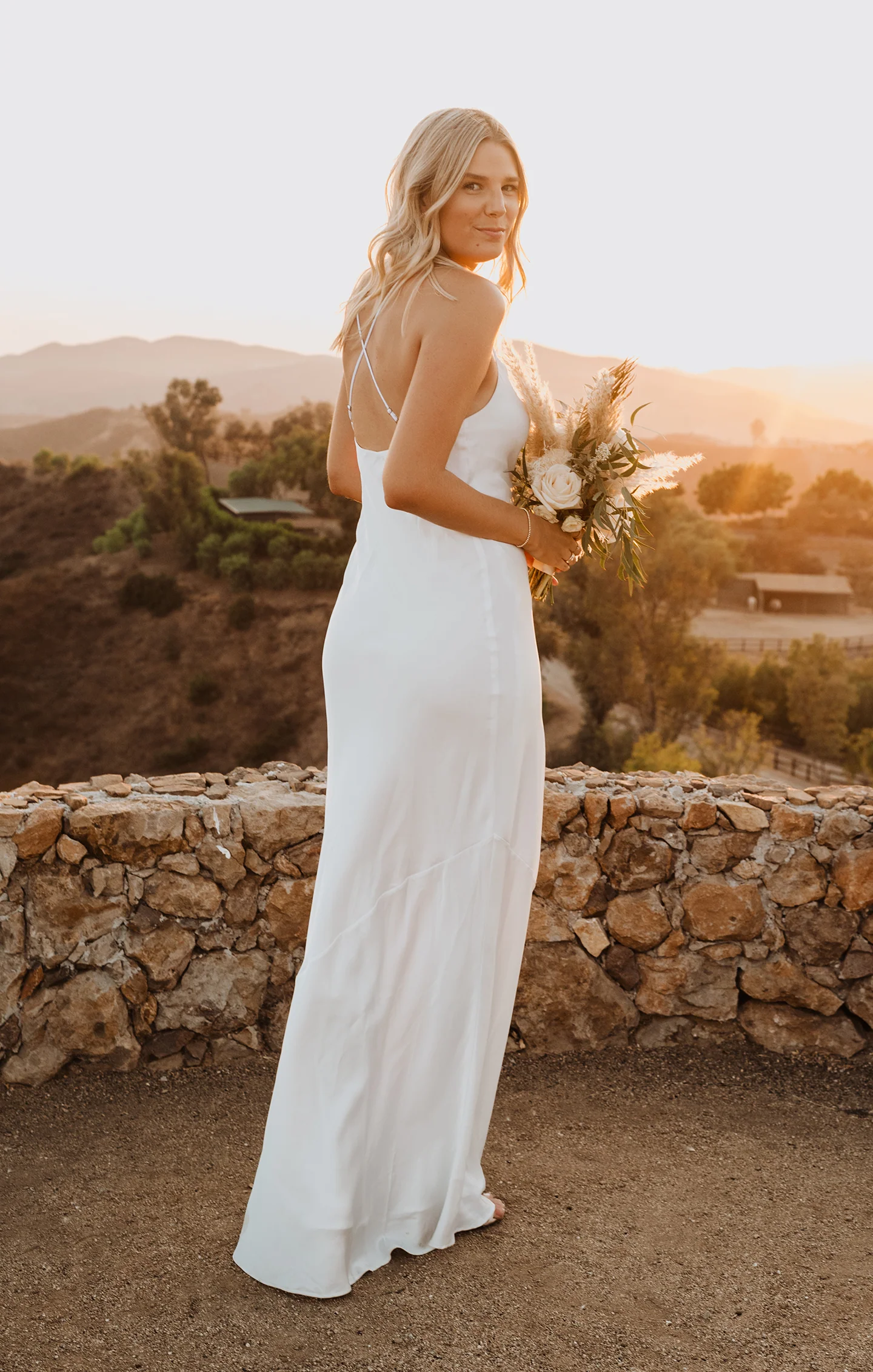 Tuscany Maxi Slip Dress ~ Ivory Luxe Satin - Image 11