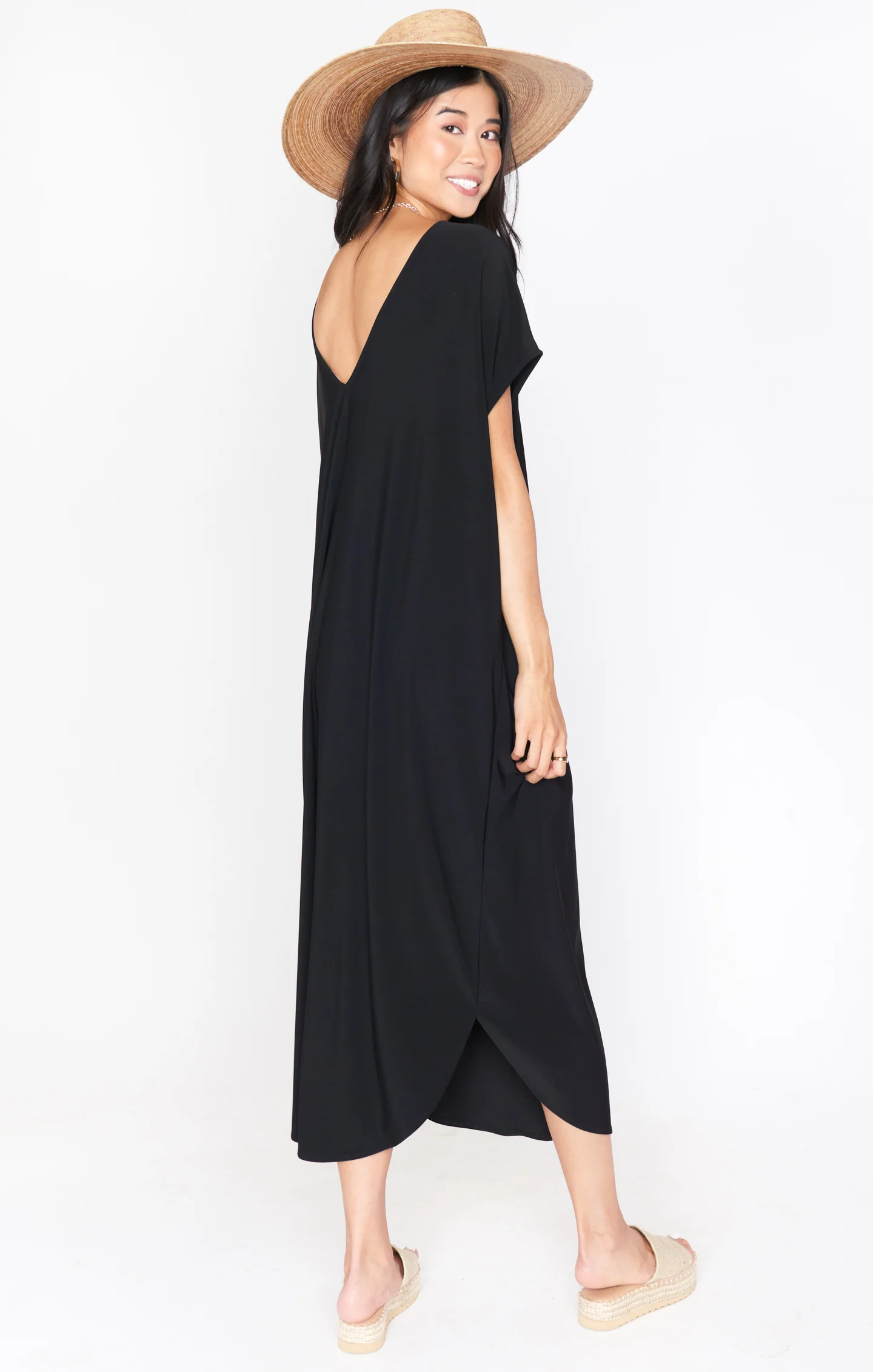 Worldly Caftan ~ Black - Image 6